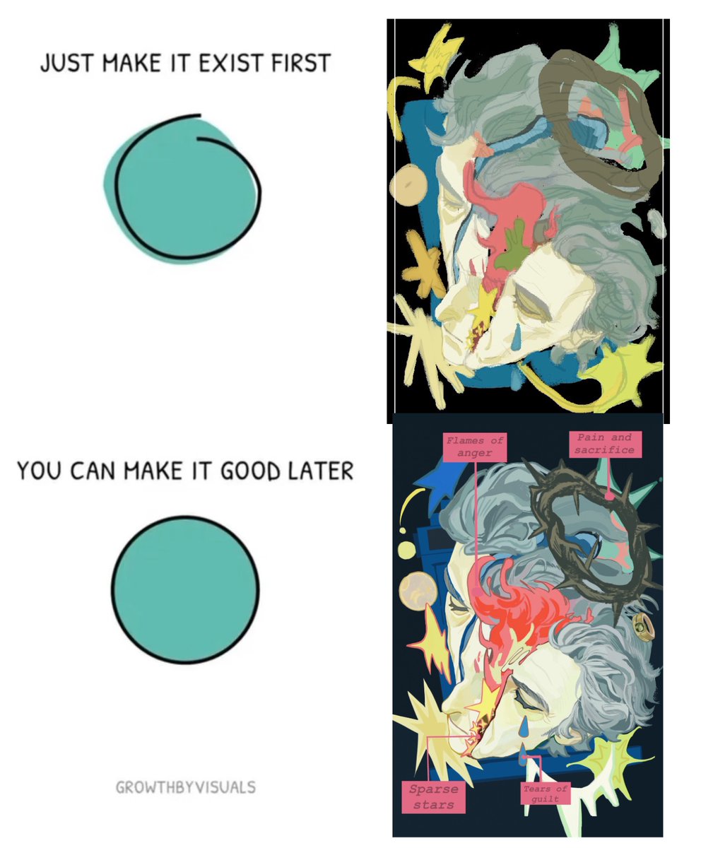 axlhj0422's tweet image. Just draw boldly. If you make a mistake, cover it up with grandeur