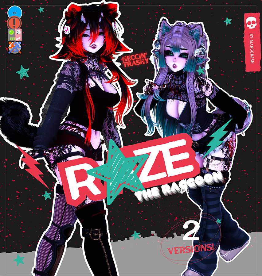 🦝RAZE IS OUT Y'ALL
Pls check her out 🥹👉👈
--
Link in the comments below