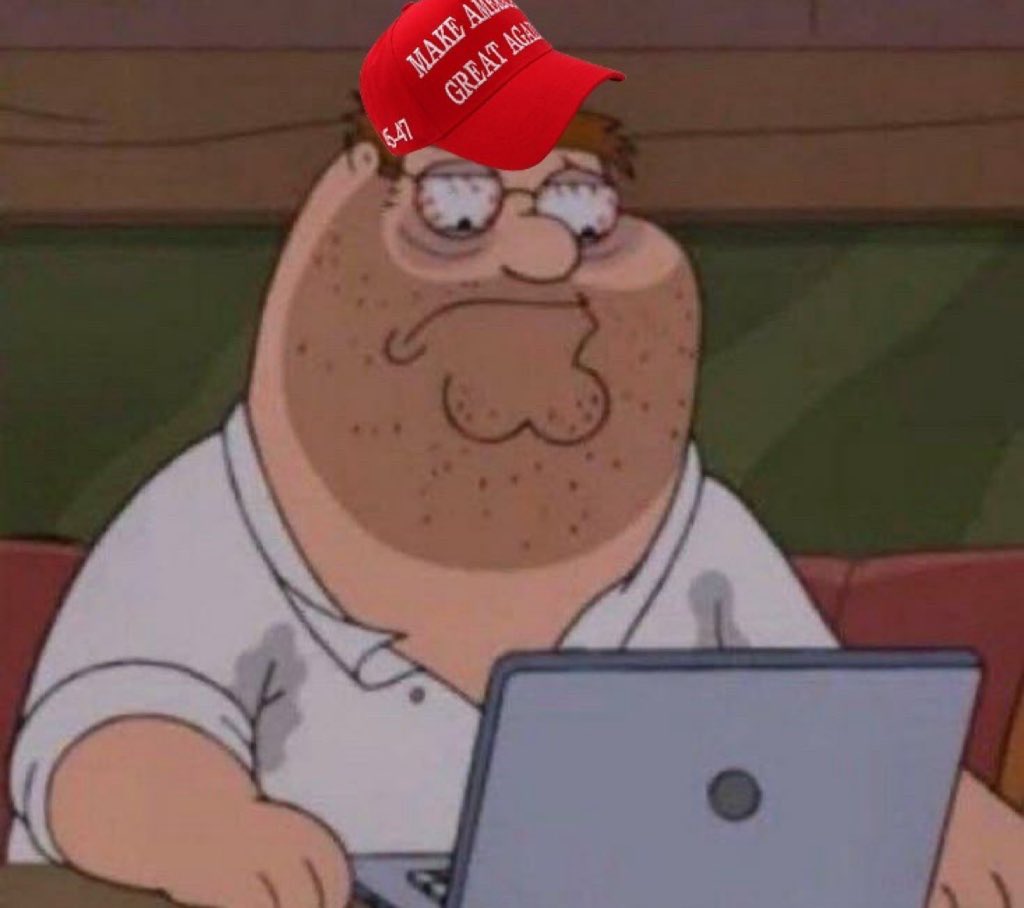 hayasaka_aryan's tweet photo. MAGA watching Trump post AI slop instead of jailing leftist terrorists and deporting people https://t.co/GHQJpxRwek