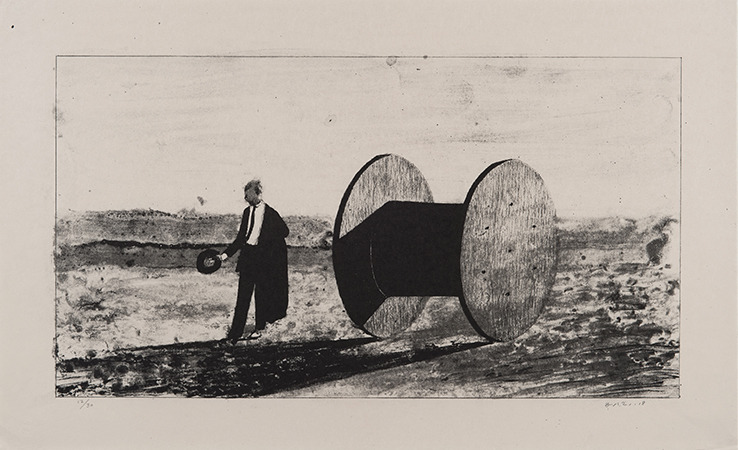 cinemariviera's tweet image. David Lynch. Dreams - A Tribute to Fellini's 8½ (lithographs), 2018