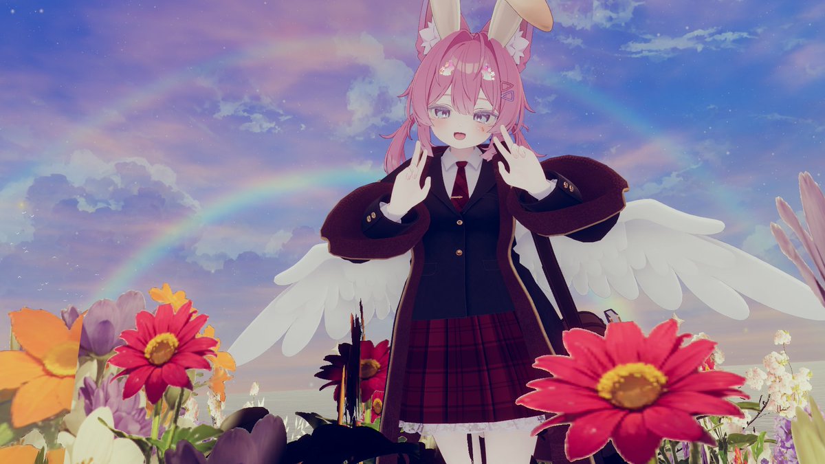 Post by しろうさぎ🍼❄️ on X: 🌈