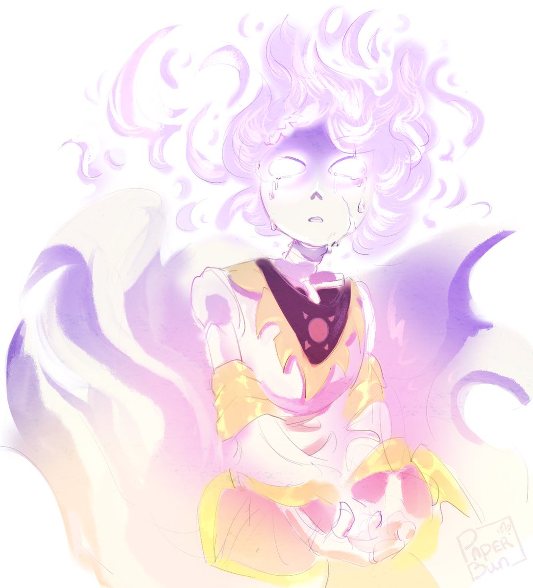 I’d forgotten I had this berserk-mode Lux drawing… it’s rough, but I really like it ‧⁺◟( ᵒ̴̶̷̥́ ·̫ ᵒ̴̶̷̣̥̀ )
(I have way too many fanchild drawings-) 

#fanchild #undertaleAU #creamship