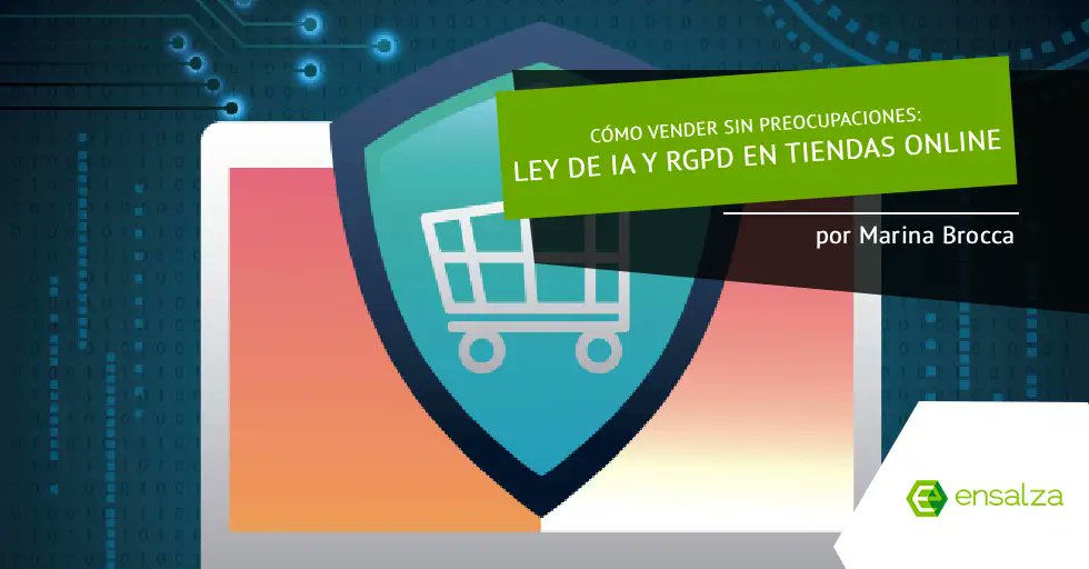⚠️ Muchos eCommerce ya incumplen la Ley de IA sin saberlo. 

¿El tuyo también?
Descúbrelo aquí: ensalza.com/blog/guia-ley-… por <a href="/marinabrocca/">Marina Brocca (TM)</a> 

#eCommerce #TiendasOnline #IA