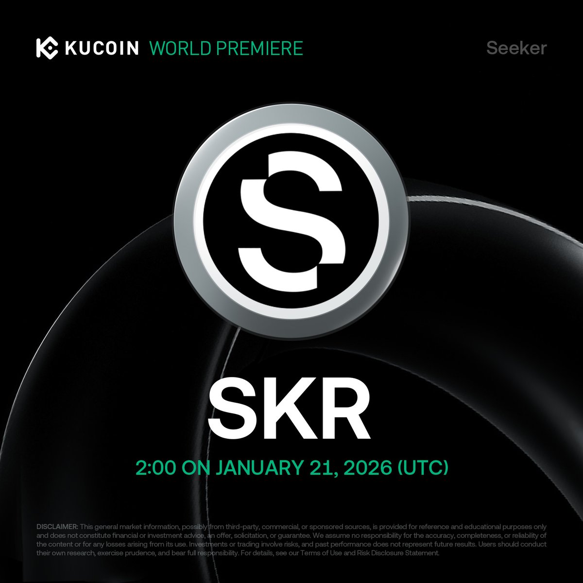 kucoincom's tweet image. 📢 World Premiere Listing: @solanamobile $SKR is coming soon to #KuCoinSpotMarket!

Seeker is building a decentralized mobile ecosystem designed to challenge entrenched mobile incumbents through an open protocol and community governance.

💰 Deposits now open (SOL-SPL)
📅 Trading…