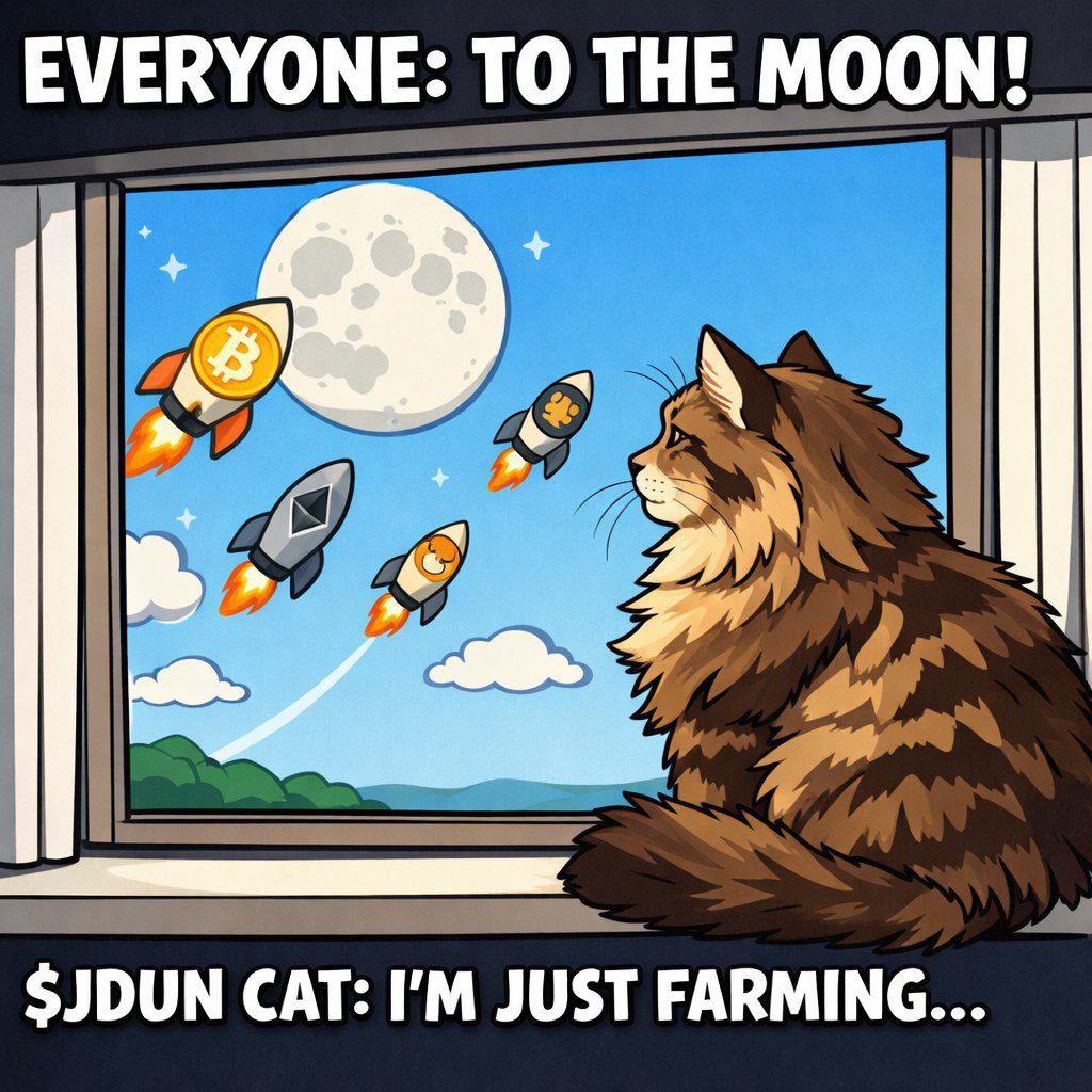 JdunKitty's tweet photo. $JDUN isn’t trying to impress you in the first five minutes.
It’s built to make sense after the first few days.

You log in, farm on schedule, upgrade as you grow, and watch your progress stack over time. The token isn’t a side feature it’s the core of how the game moves.

Play on TRON or Solana. Same rules, same flow, no pressure.
Just a game ecosystem designed for people who like consistency over chaos.

#JDUN #Web3Game #CryptoGame #Solana