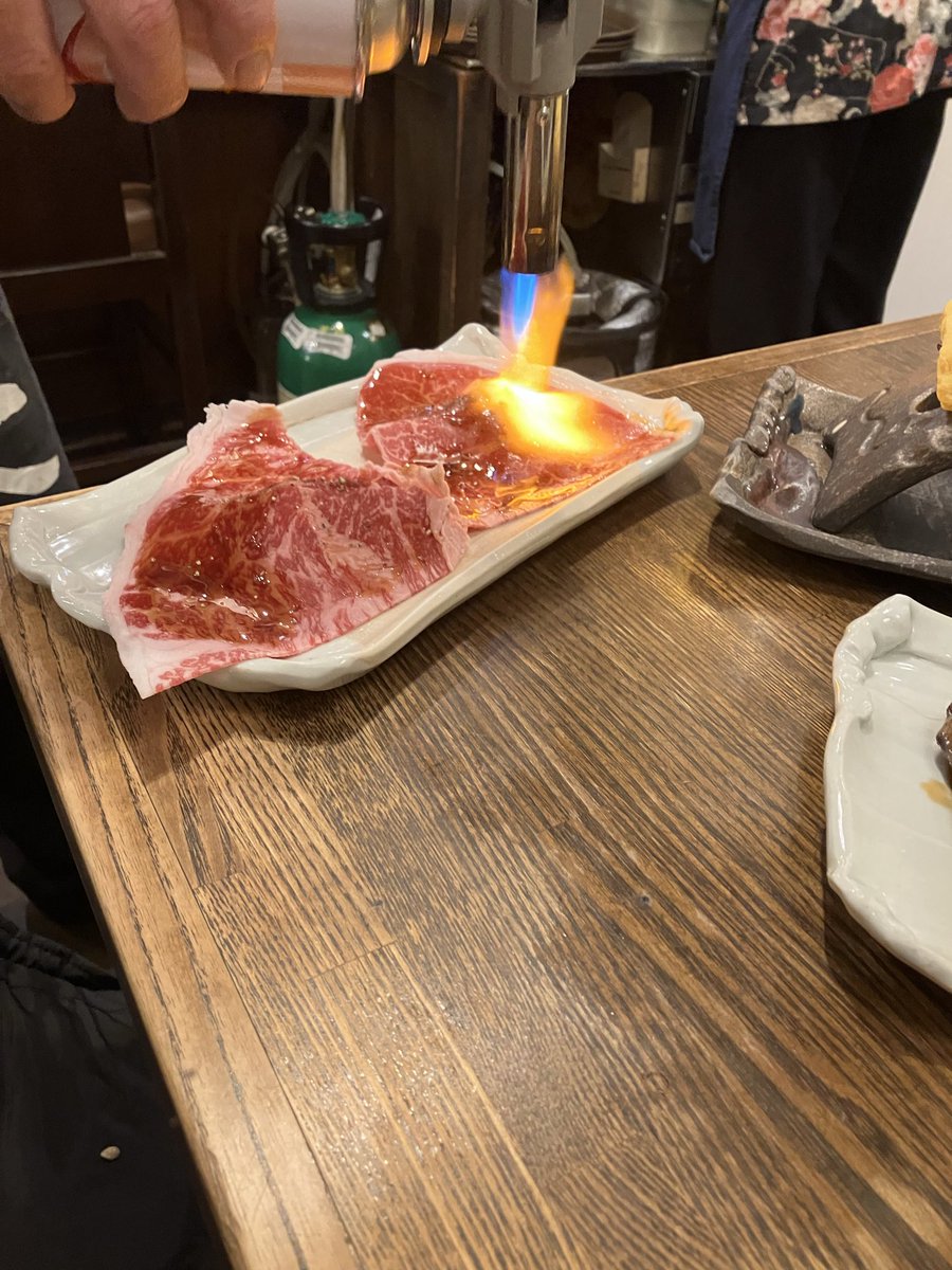 こないだあこちゃんと食べた黒毛和牛おにぎりだいっ！