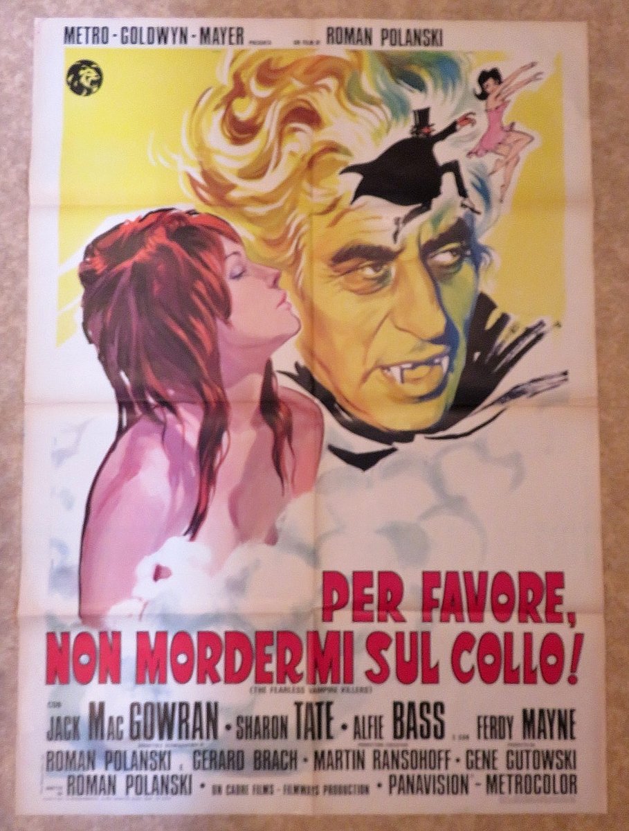 FilmPosterPosts's tweet image. THE FEARLESS VAMPIRE KILLERS (1967) w/SHARON TATE/ITALIAN 2 FOGLI (1 SHEET) 70's

ebay.com/itm/1276264652…

#ad #MoviePoster #FilmPoster #Posters