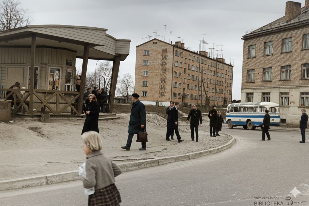 Lūdzu, dodiet man avīzi Правда par 5 kapeikām. Avīzes Правда nav, ir tikai avīze Труд par 3 kapeikām. Preses kiosks #Valmieras centrā