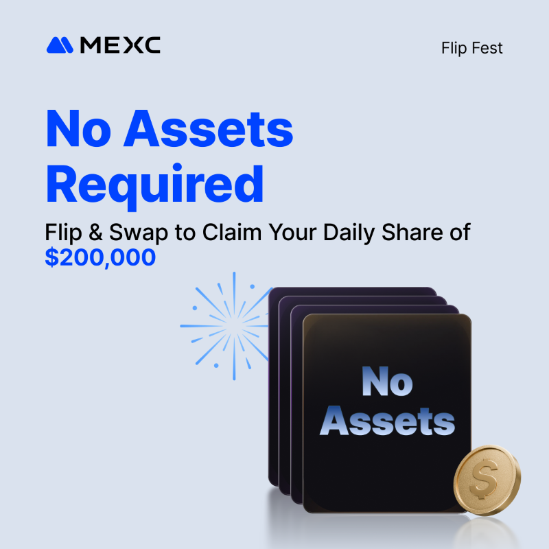 MEXC's tweet photo. Flip first. Learn fast. Win big.

5,000,000 USDT prize pool awaits.

👇 Swipe to see how you can get started.