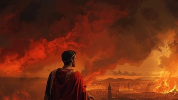 KnightWorld's tweet image. “Rome is burning by Nero.”
do not open