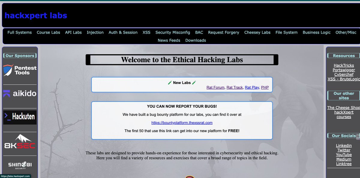 labs.hackxpert.com

All my labs - all the time - all free