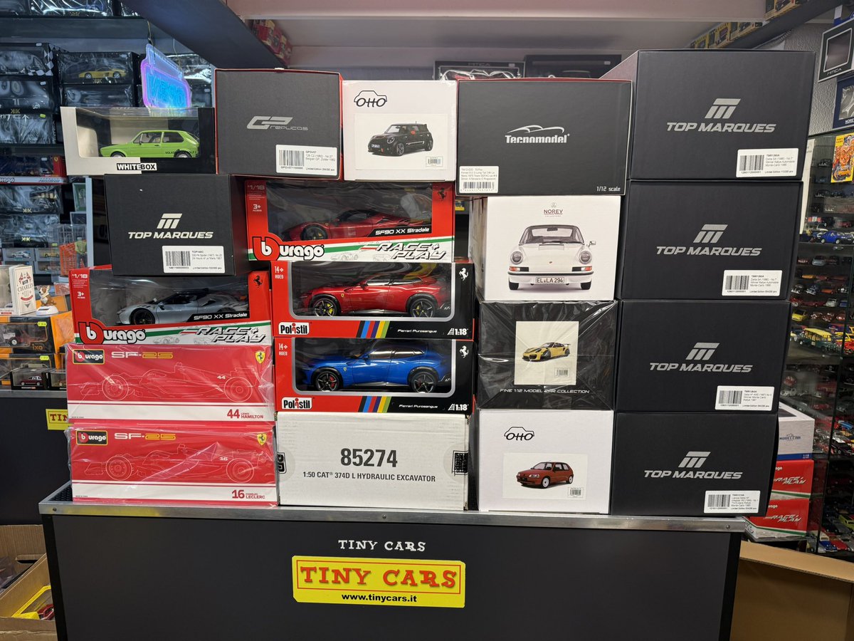 cars_tiny's tweet image. News Burago Topmarques Ottomobile Polistil GP Replicas Scala 1:18 ed 1:12 #tinycars #gpreplicas #scala112 #scala118 #model