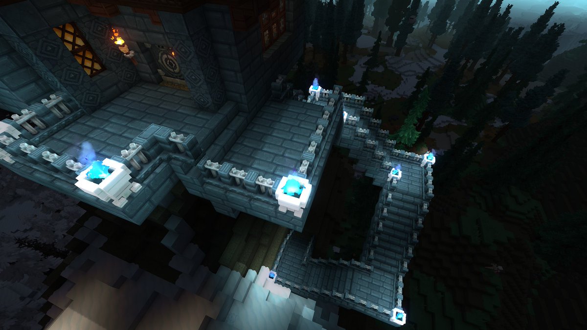 sofisoyas's tweet image. doing some stairs💠 #Hytale #Hytalebuild