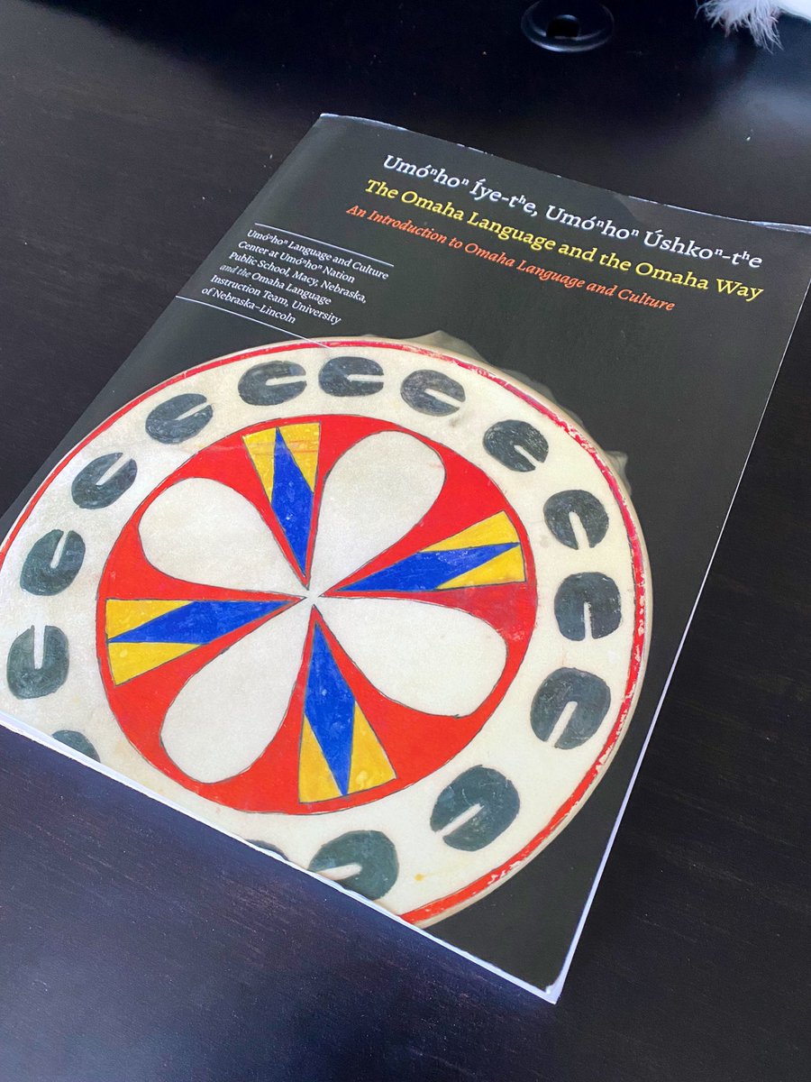 I’ll probably never be fluent in my Indigenous language (Omaha-Ponca), but I got this book about it and as I flipped through, I thought how extraordinary it is to see the hard work of all the Native language savers. Decades of work to preserve our language. I really respect that!