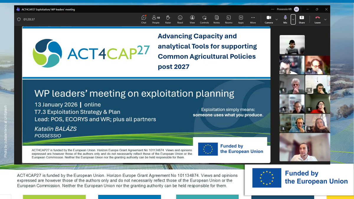 ACT4CAP27 HE Project │ also on bsky @act4cap27.eu tweet media