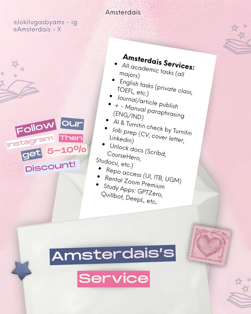 📖🖊️ | jasa parafrase & turnitin tweet media