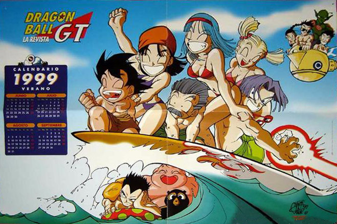 dbgrandtour_'s tweet photo. Strange Spanish Dragon Ball GT calendar from 1999.

#DragonBallGT #DBGT https://t.co/PrQgXIEtky
