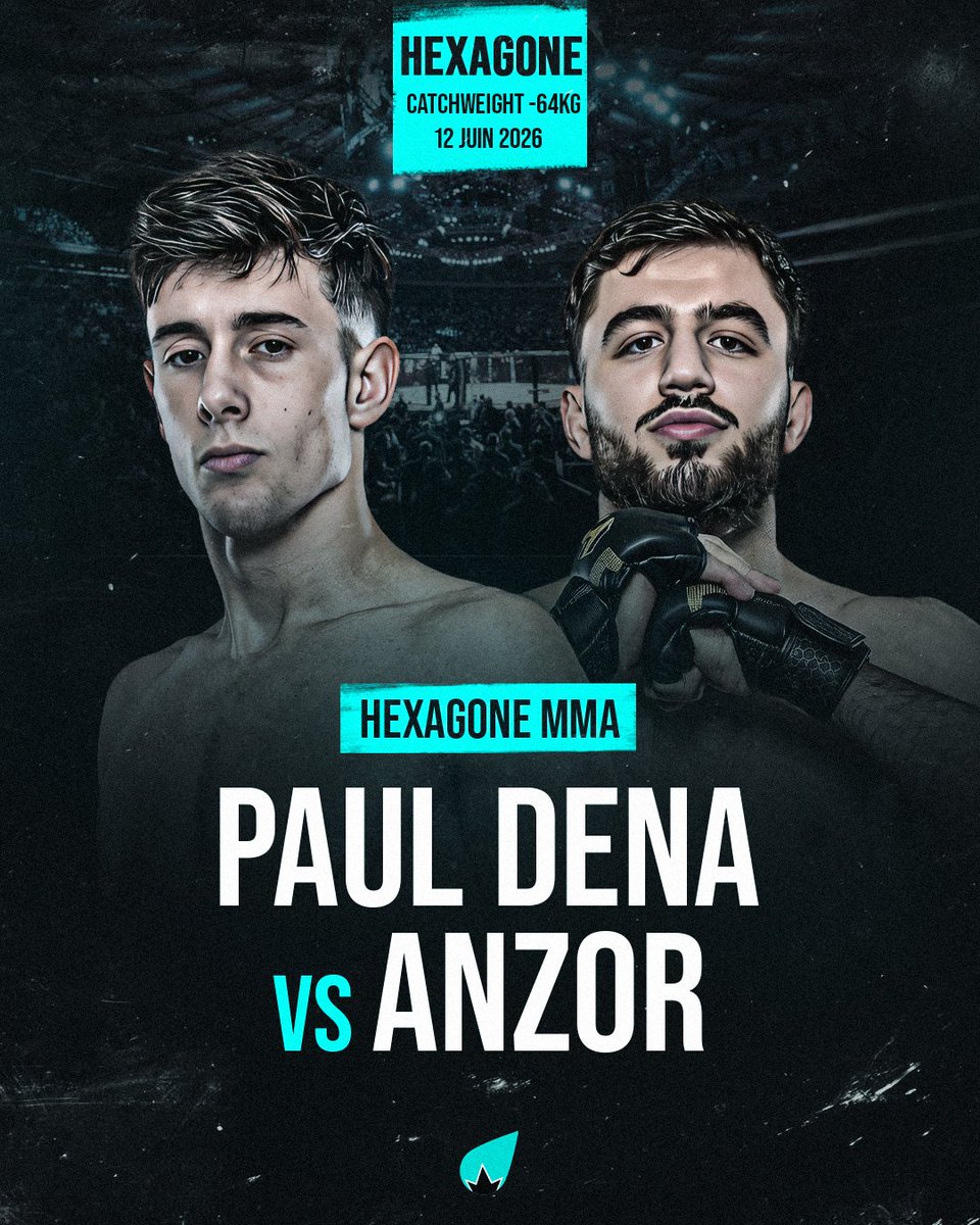🚨 OFFICIEL : PAUL DENA 🆚 ANZOR !

Après des années de trashtalk et plusieurs face-à-face, ils s’affronteront le 12 juin à l’Hexagone MMA. 👀🔥