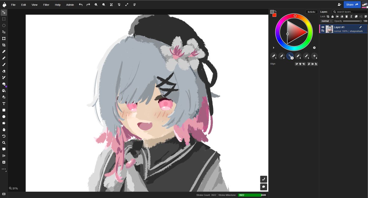 #まのさば二次創作
エマ rkgk