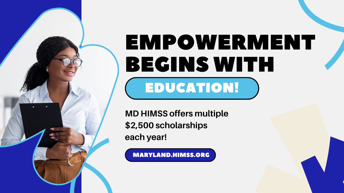 HIMSS Maryland Chapter is proud of the resources that we offer our members. Did you know that one of those resources is an academic scholarship? Learn more here maryland.himss.org/professional-r… 

<a href="/HIMSS/">HIMSS</a> #HIMSS #MDHIMSS #scholarship #Healthcare