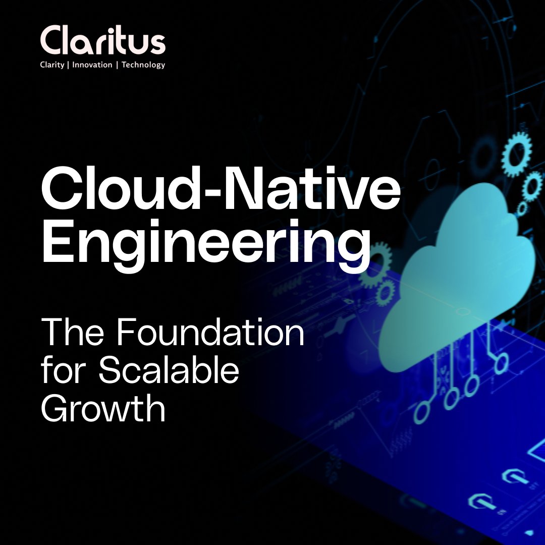 Cloud-native = agility, security, and speed.

Claritus helps you build scalable systems that deliver real business outcomes.

Go Cloud-Native: claritusconsulting.com/solutions/digi…

#CloudNative #DigitalTransformation #ClaritusConsulting