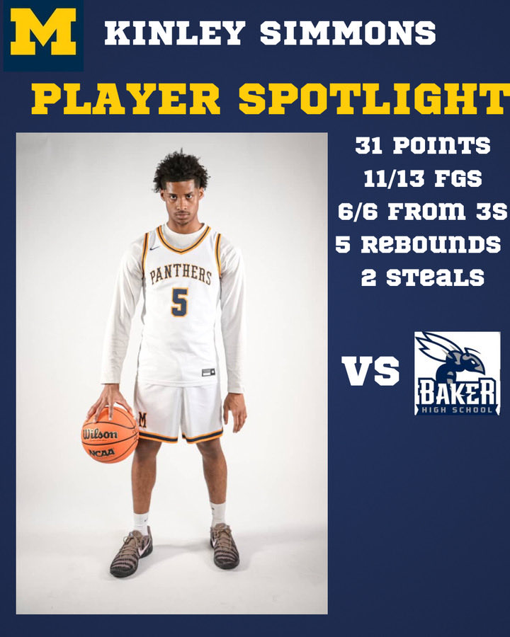 AndreEppsJr1's tweet photo. Player Spotlight from our 82-43 victory over Baker yesterday. 2026 @goatkinly3 is having a great senior season and shot it exceptionally well yesterday. https://t.co/bZhzIDzhHJ