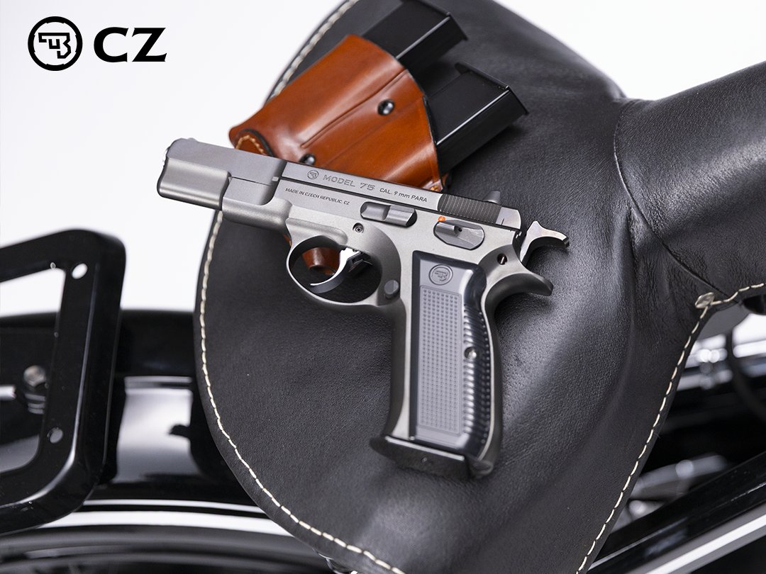 CZ_Firearms's tweet photo. LEGENDS RUN FOREVER
The CZ 75 Legend is built exactly as it left the factory in the 1970s. Born from paper, pencil, and the vision of Frantisek Koucky. Its grip fits naturally in almost any hand. 
The CZ 75 Legend. Experience the legend that runs forever. https://t.co/WjjRseQDEg