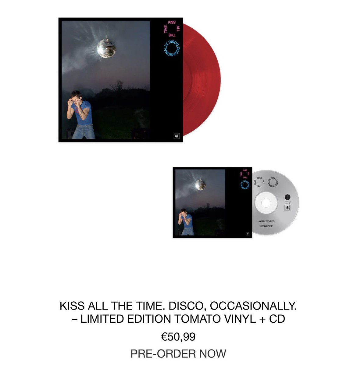 HS_News_'s tweet image. KISS ALL THE TIME. DISCO, OCCASIONALLY.
- LIMITED EDITION TOMATO VINYL

KISS ALL THE TIME. DISCO, OCCASIONALLY. - REFLECTIVE PRINT LONGSLEEVE + LENTICULAR + CD BOX SET

KISS ALL THE TIME. DISCO, OCCASIONALLY.
- LIMITED EDITION TOMATO VINYL + CD

store-eu.hstyles.co.uk/#840f0cb9b25b1…
