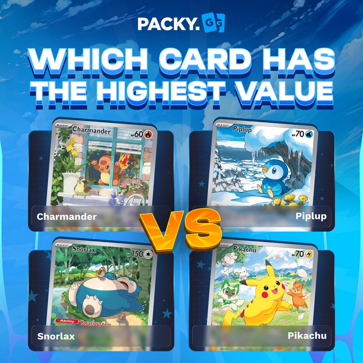 Let's do a mini-game👀

Which card has the highest value from the ones shown in the banner below🔽

Two correct answers will receive $25 each💰