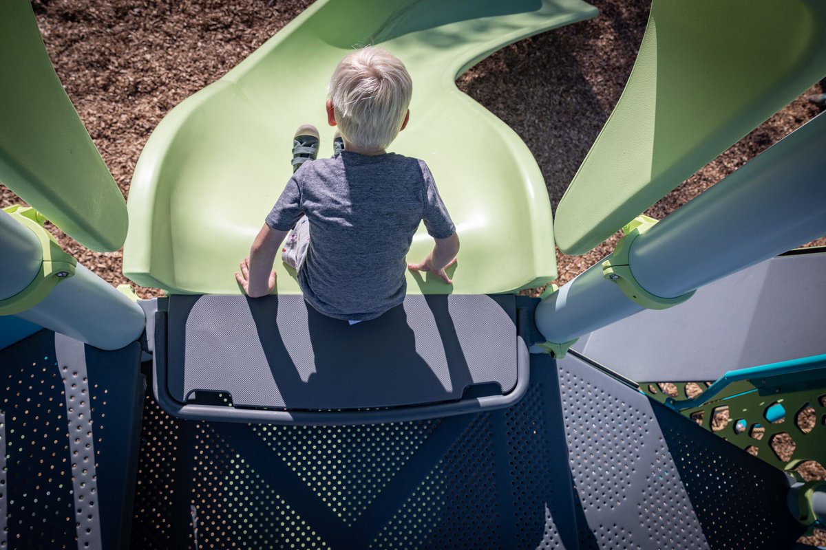 FlagshipPlay's tweet photo. Remember when a slide was just a slide?  🛝Those days are GONE!  👋
Landscape Structures just released a NEW patent-pending slide design!  
@playlsi 
Learn more:  https://t.co/XKdRT24H8I https://t.co/9DJbeT0MCk