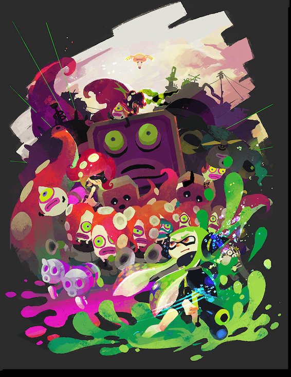 A Splatoon anime/movie thats NOT based off of the manga and instead is based off of brand new or previous story modes would be AMAZING imo