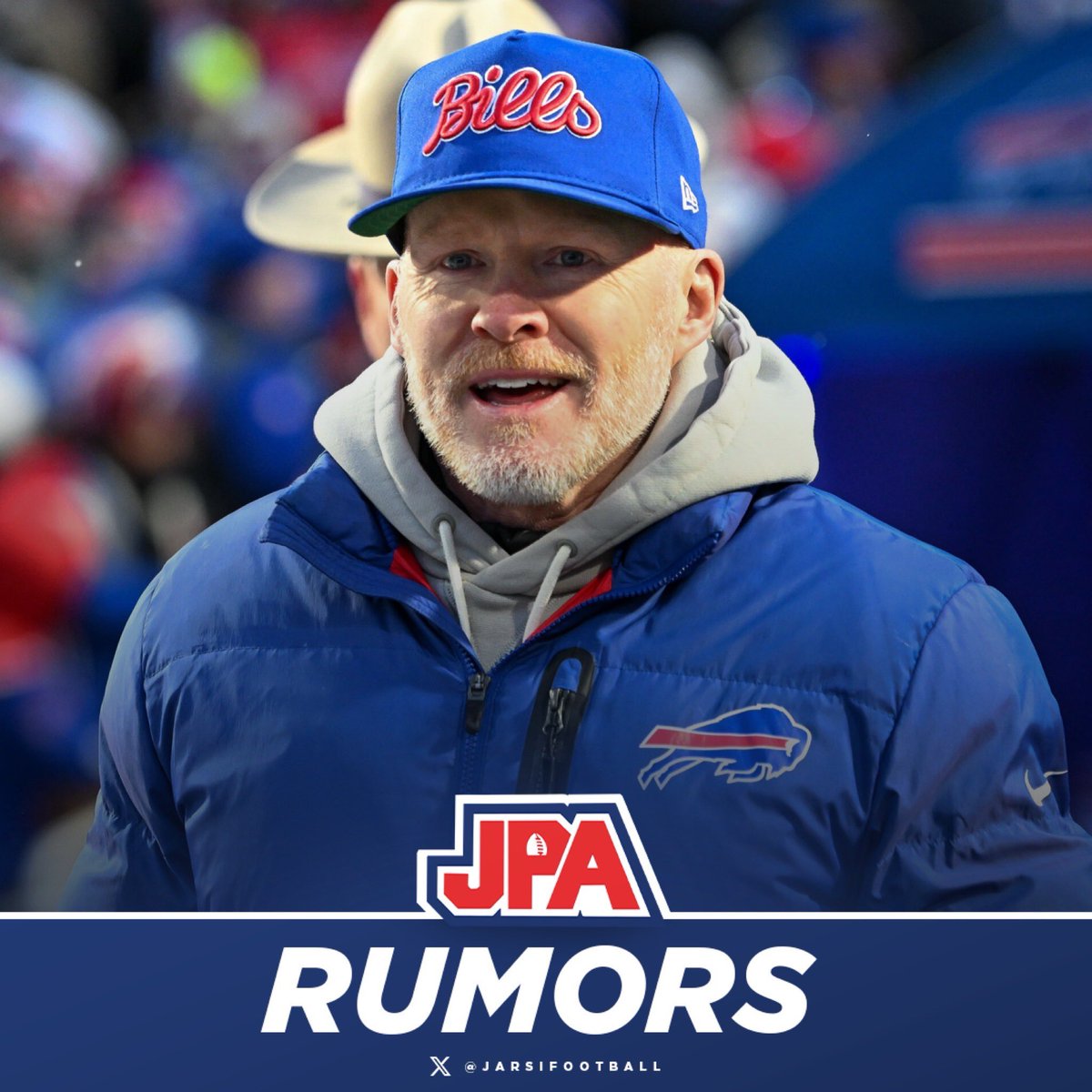 jasrifootball's tweet image. 𝗥𝗨𝗠𝗢𝗥𝗦: During a meeting five weeks ago between Sean McDermott, Brandon Beane, and Terry Pegula, McDermott pointed out flaws on the roster that were preventing the team from reaching the next level. 

Beane and Pegula were unhappy with the assessment, per @viccarucci