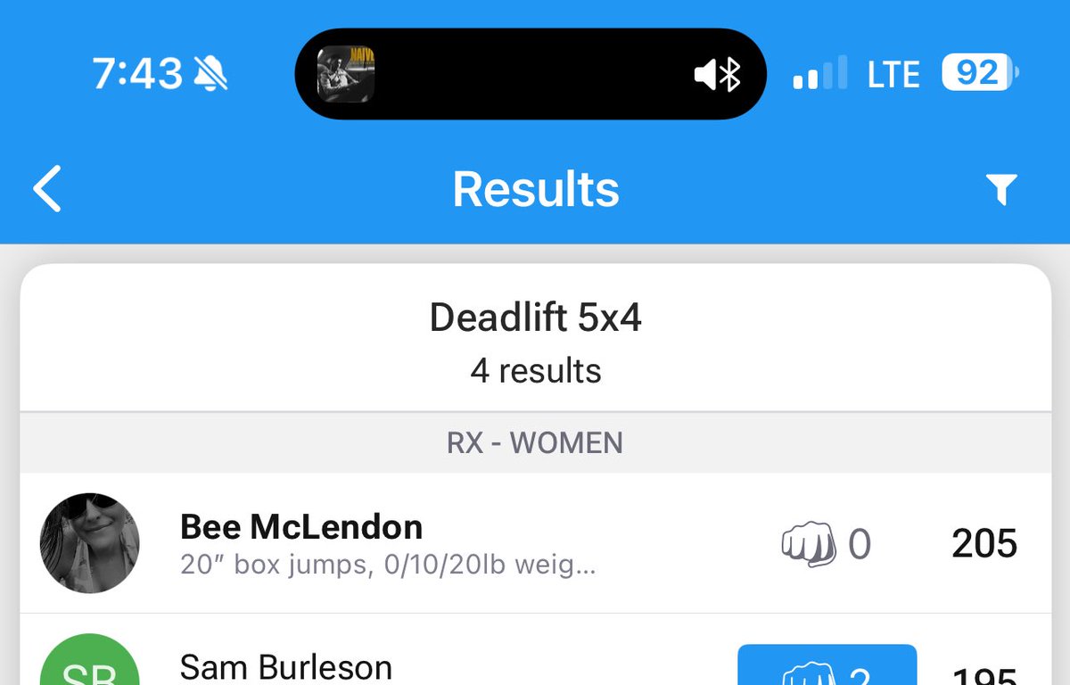 QueenMack386's tweet photo. 205 from the floor for 4 reps today. Officially back to pre-injury deadlift. 🥳 #operationmilf is back on track! Now it’s time to PR… after my legs work again. 🦒 https://t.co/MXDbPbzi4S