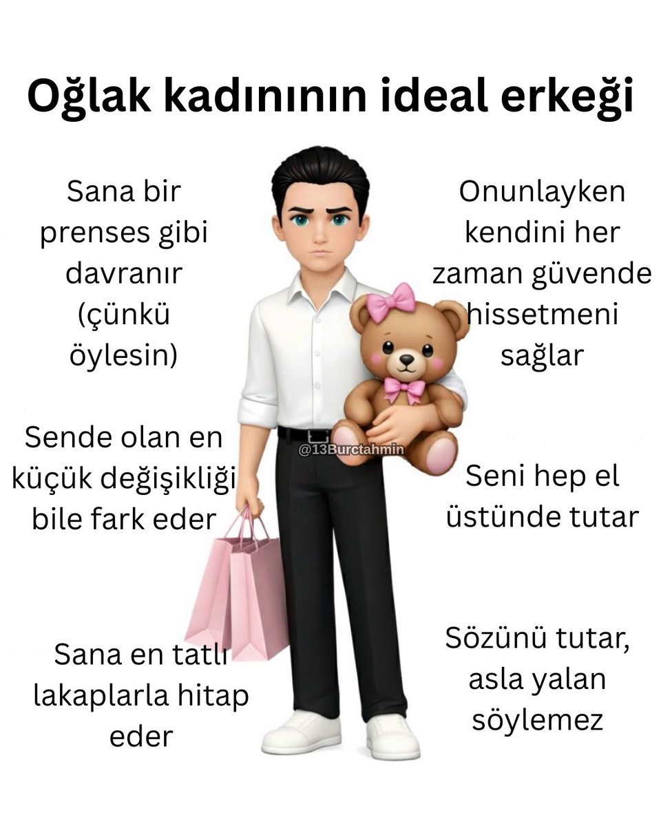 OĞLAK kadınları için ideal erkek: