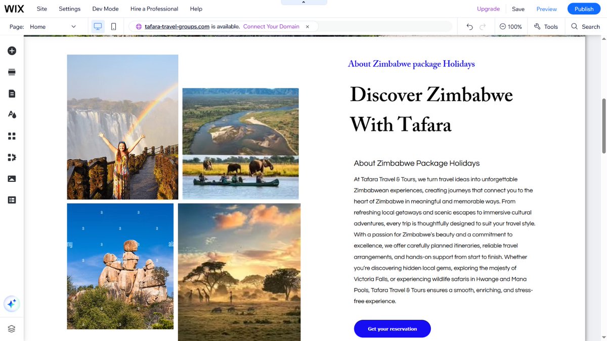 WebGuyNG's tweet photo. Day 2 on a Wix website project
Today was all about layout structure, page flow and responsiveness.
Quick one for website gurus: desktop- first or mobile-first?
#WebDesign #wixdesigner #Shopifydesign #UXDesign