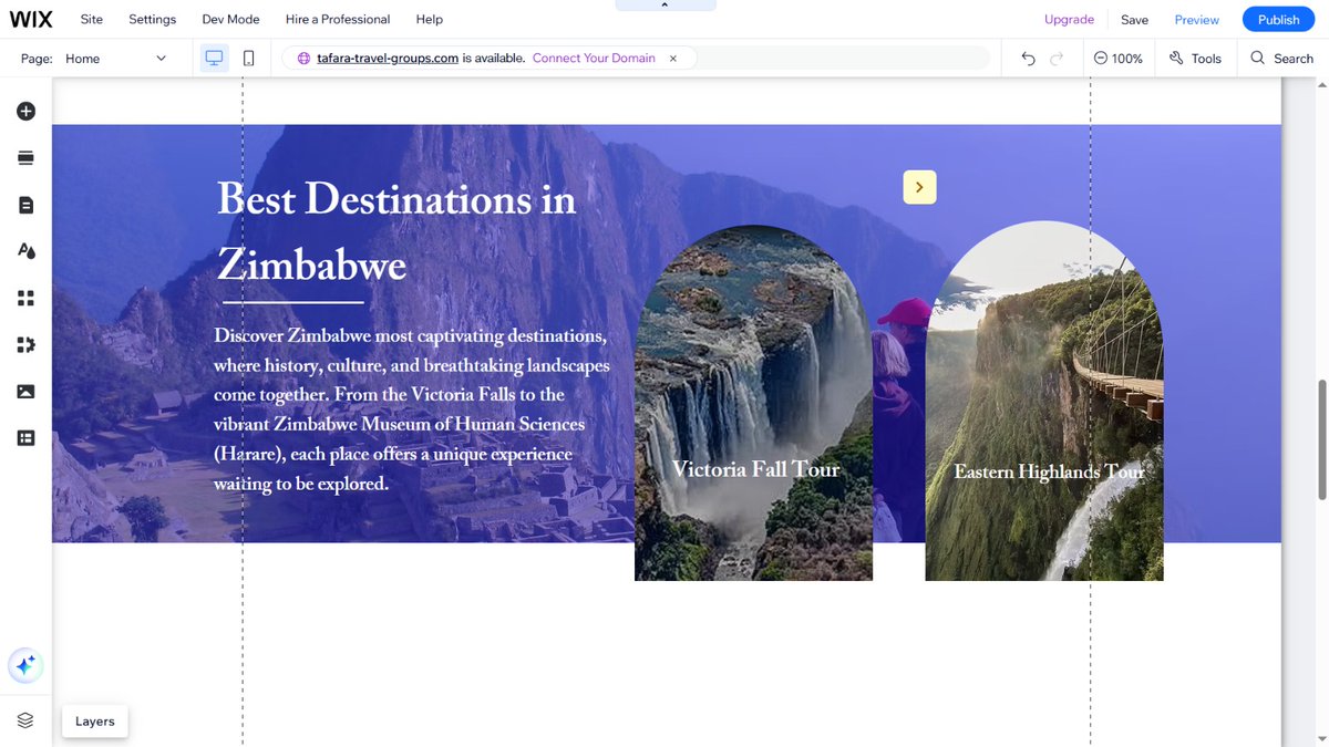WebGuyNG's tweet photo. Day 2 on a Wix website project
Today was all about layout structure, page flow and responsiveness.
Quick one for website gurus: desktop- first or mobile-first?
#WebDesign #wixdesigner #Shopifydesign #UXDesign