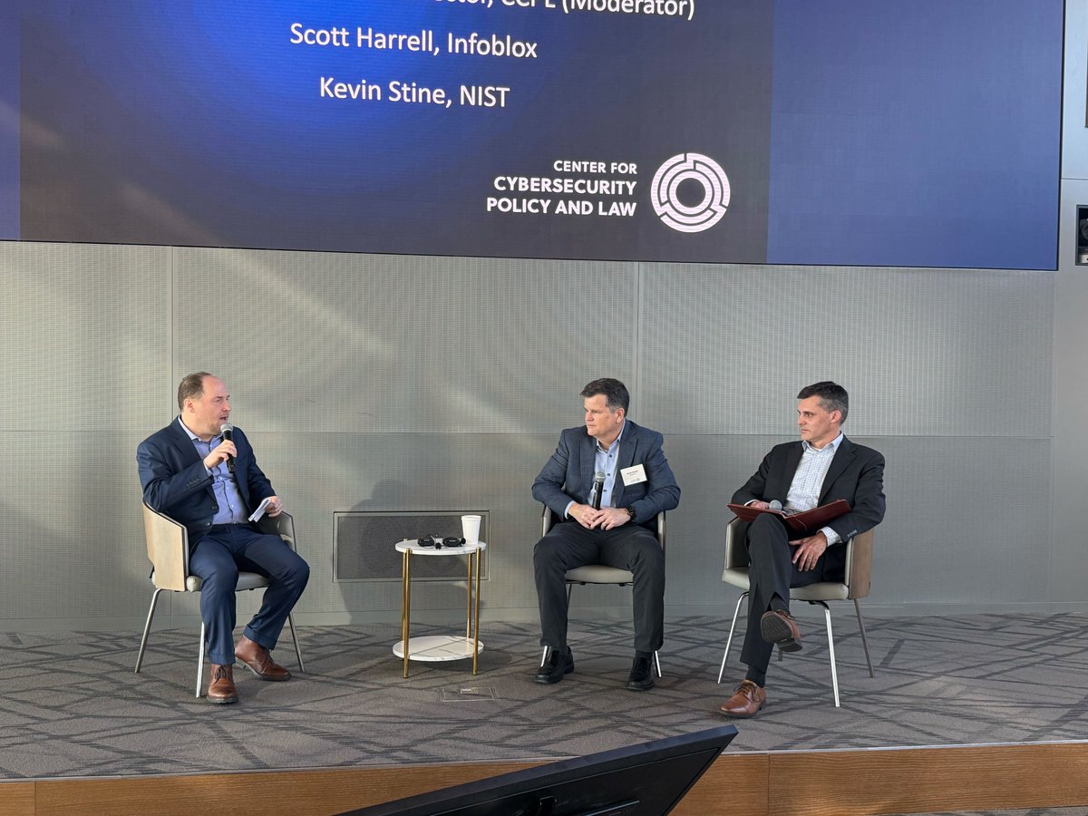 Why is secure DNS foundational to security?

During a fireside chat moderated by CCPL’s Ari Schwartz, <a href="/NIST/">National Institute of Standards and Technology</a>'s Kevin Stine and <a href="/Infoblox/">Infoblox</a>'s <a href="/ScottHarrell9/">Scott Harrell</a> explored secure DNS's role as a cyber threat protection and resiliency mechanism and NIST’s influence in driving security.