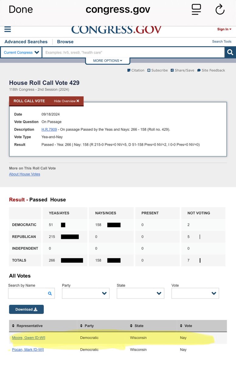 MichelleFaretta's tweet image. Not sure if @RepGwenMoore WANTS her record in the media but since she wants it let’s give it to her…

She has voted MULTIPLE times against deporting illegals convicted of sex crimes.

MULTIPLE times she has shown she cares more about protecting predators than the safety of her…