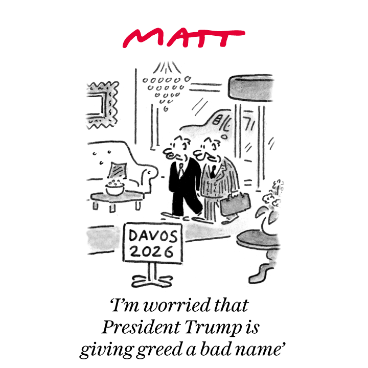 My latest cartoon for tomorrow's <a href="/Telegraph/">The Telegraph</a>

Buy a print of my cartoons at telegraph.co.uk/mattprints

Original artwork from chrisbeetles.com