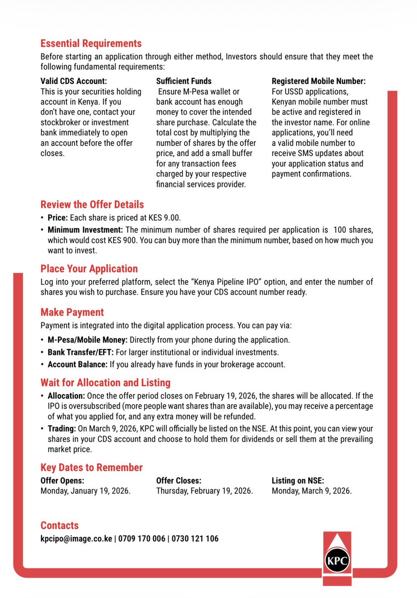 Kenya Pipeline Company PLC tweet media