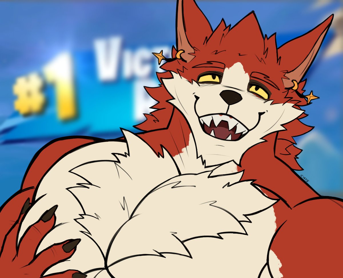 Lycan after winning a match