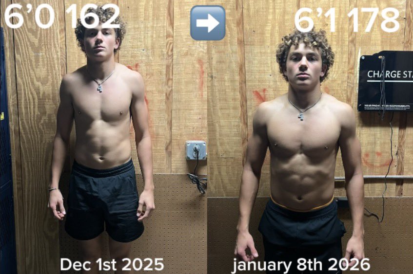 DaniloFari4's tweet photo. Off season starting great, up 16 lbs and working on speed and mobility, ready for the track season to start so i can prove myself! @Dan_Goodspeed @Coach_Hendrix30 @Ath_Dynasty https://t.co/LSRp5hfHgr