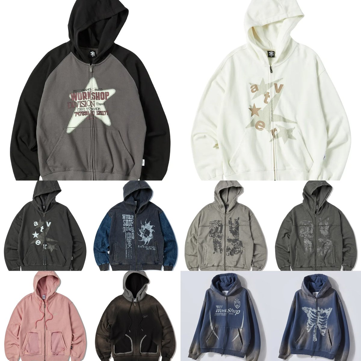 sunkissgirls's tweet image. ⚠️ อัพเดตซิปฮู้ดดี้ (890฿) ที่มีคับ หมดไวมว้ากก ⚠️