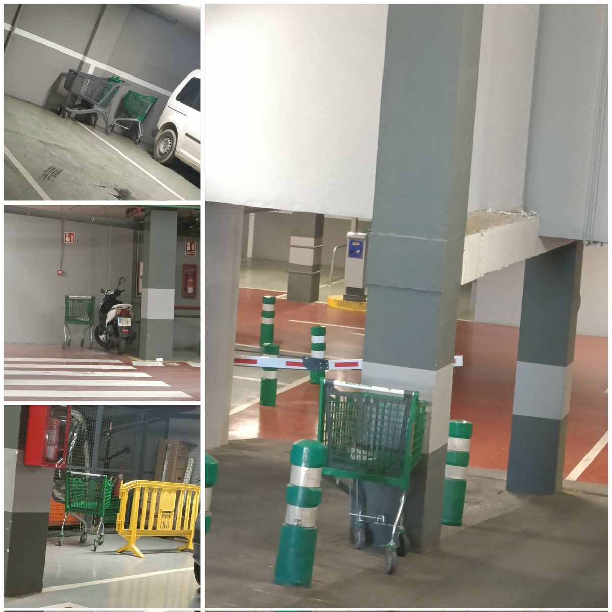 angeliPc's tweet photo. Breaking news 🚨
El parking de #Mercadona incorpora una nueva modalidad:
carros libres en rampas, accesos y garajes.
Emoción, sorpresa y riesgo incluidos sin coste extra.
Quitar la moneda fue un acierto.
Quitar el civismo, también.
#CivismoEnExtinción
@Mercadona https://t.co/APQJWWj9jX