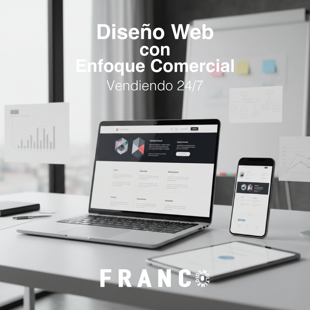 rubenfrancog's tweet photo. Tu web debe convertir, no solo verse bonita.
🌐 Diseño Web Comercial
Pensado para vender.
📲 https://t.co/KTnczqEUgV
👍 Like 💬 Más servicios https://t.co/DIOXfkNXuH