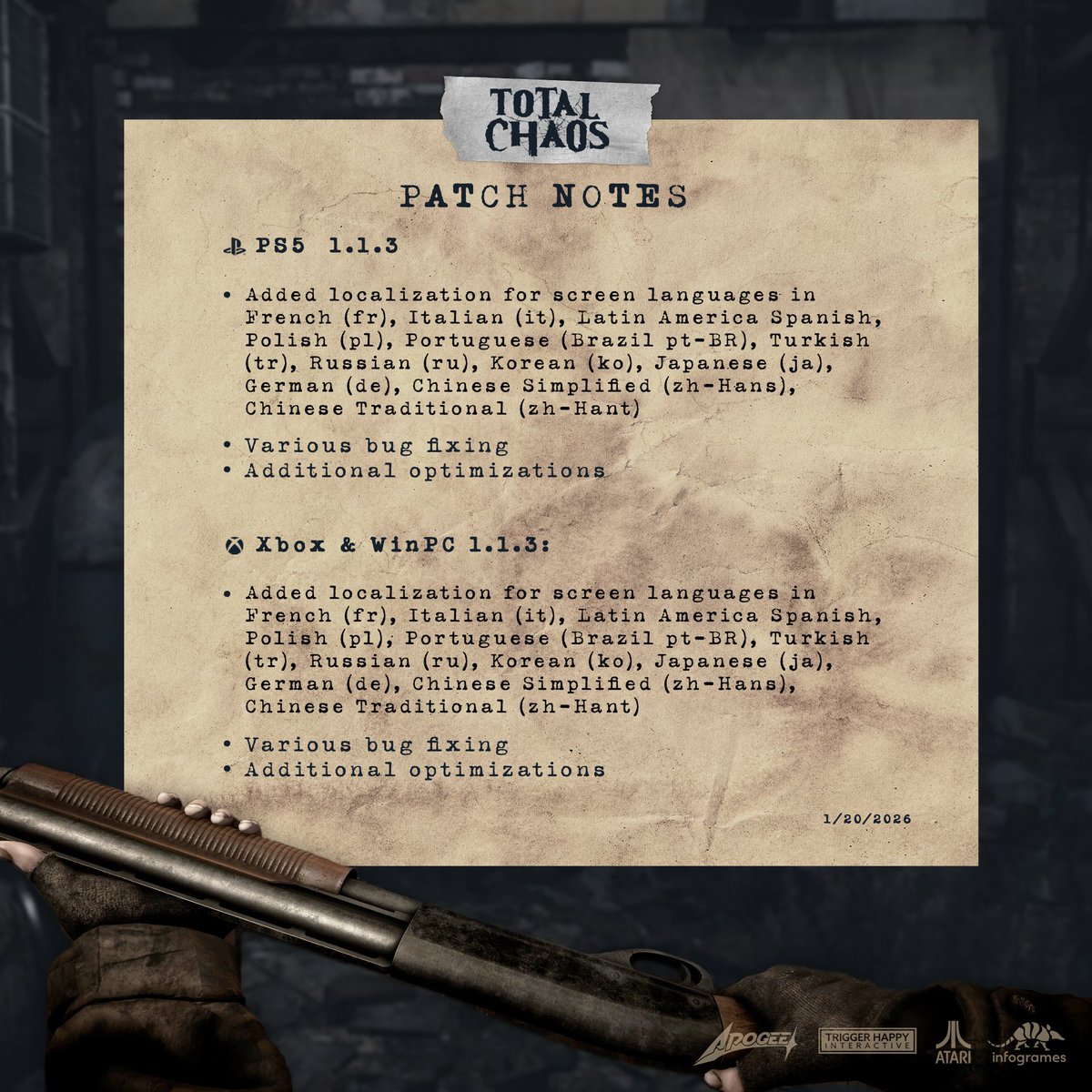 Total Chaos tweet media