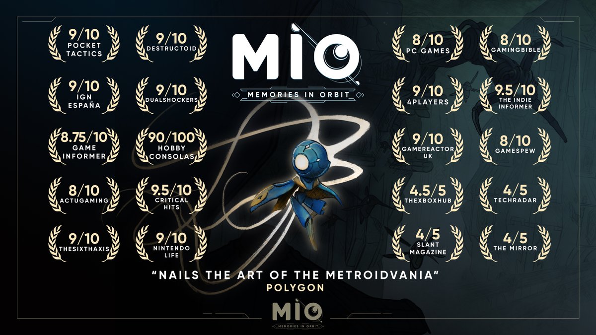 Focus_entmt's tweet image. Thank you, everyone! 
We’re truly amazed by all the incredible reviews so far, your support means the world to us! 🫶
 
Huge love to the amazing team at Douze Dixièmes for their hard work in bringing #MIO: Memories in Orbit to life 💙