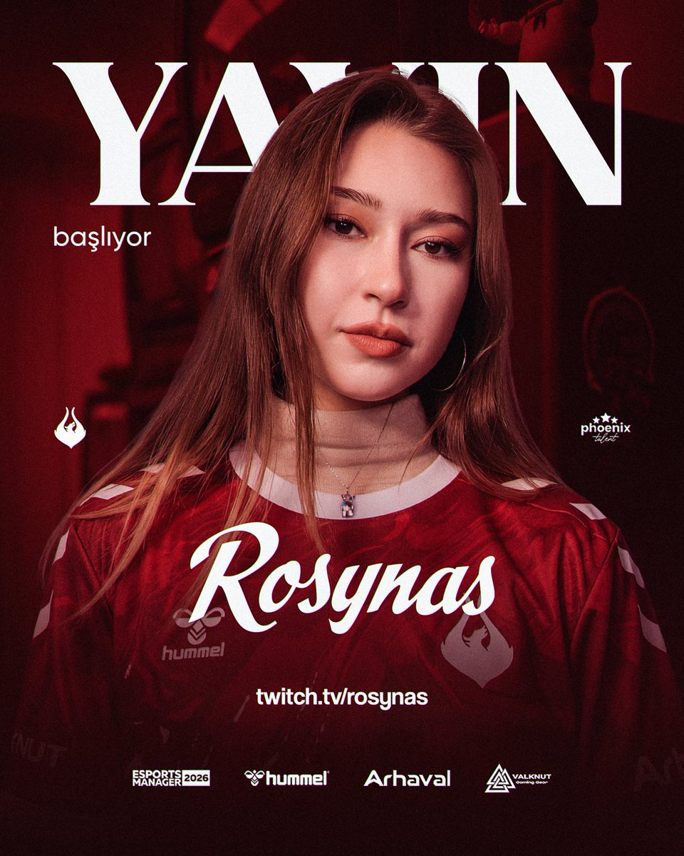 🤩 Rosynas İle bugün ne yiyeceğiz yayını başlıyor!
📹 twitch.tv/rosynas