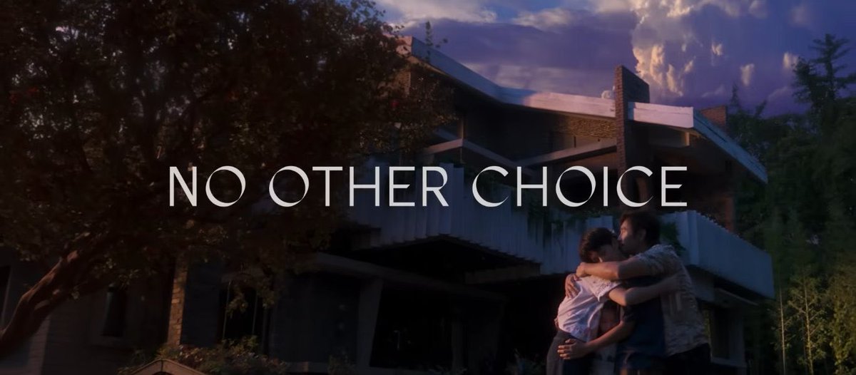 wickskiller's tweet image. no other choice (2025) dir. park chan-wook