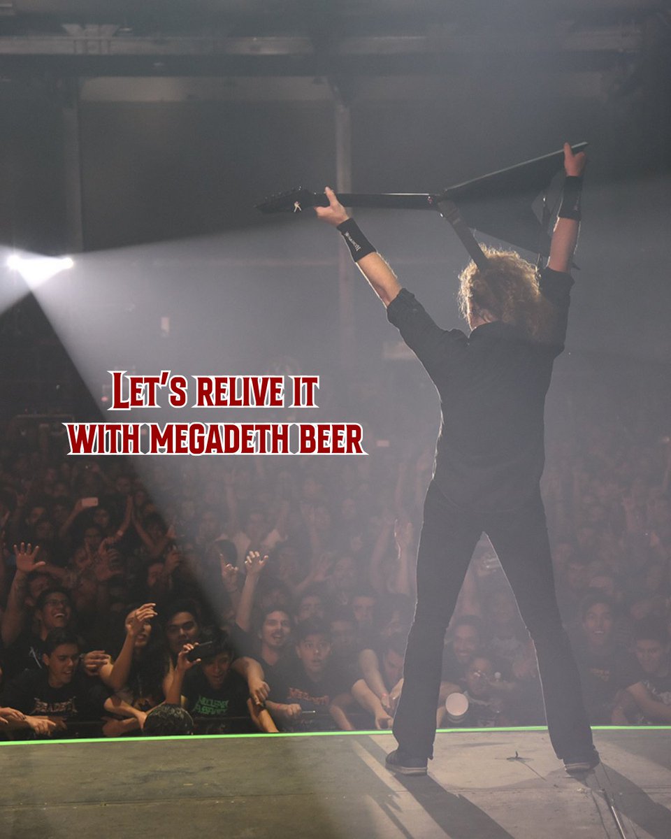 Megadeth Beer tweet media